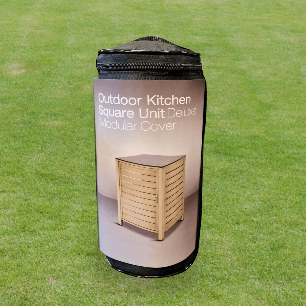 Outdoor Kitchen Square Corner Unit Cover