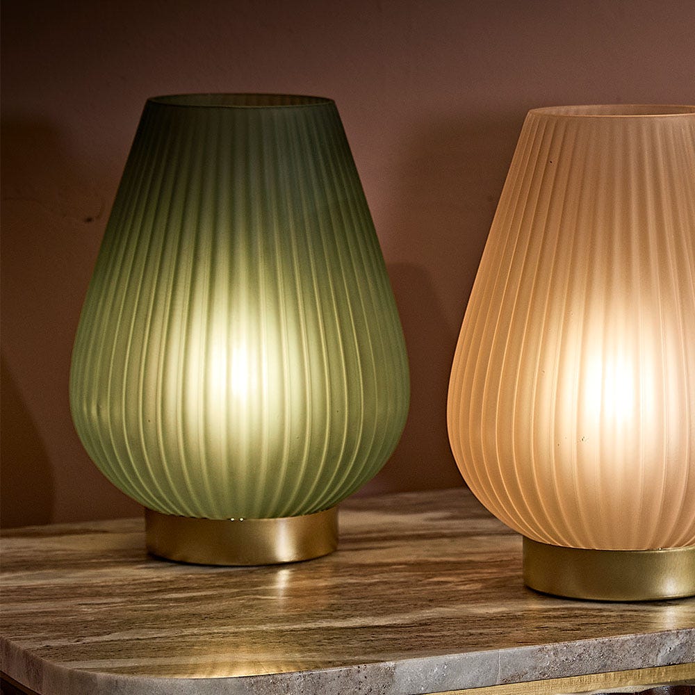 PHOEBE TABLE LAMP IN GREEN