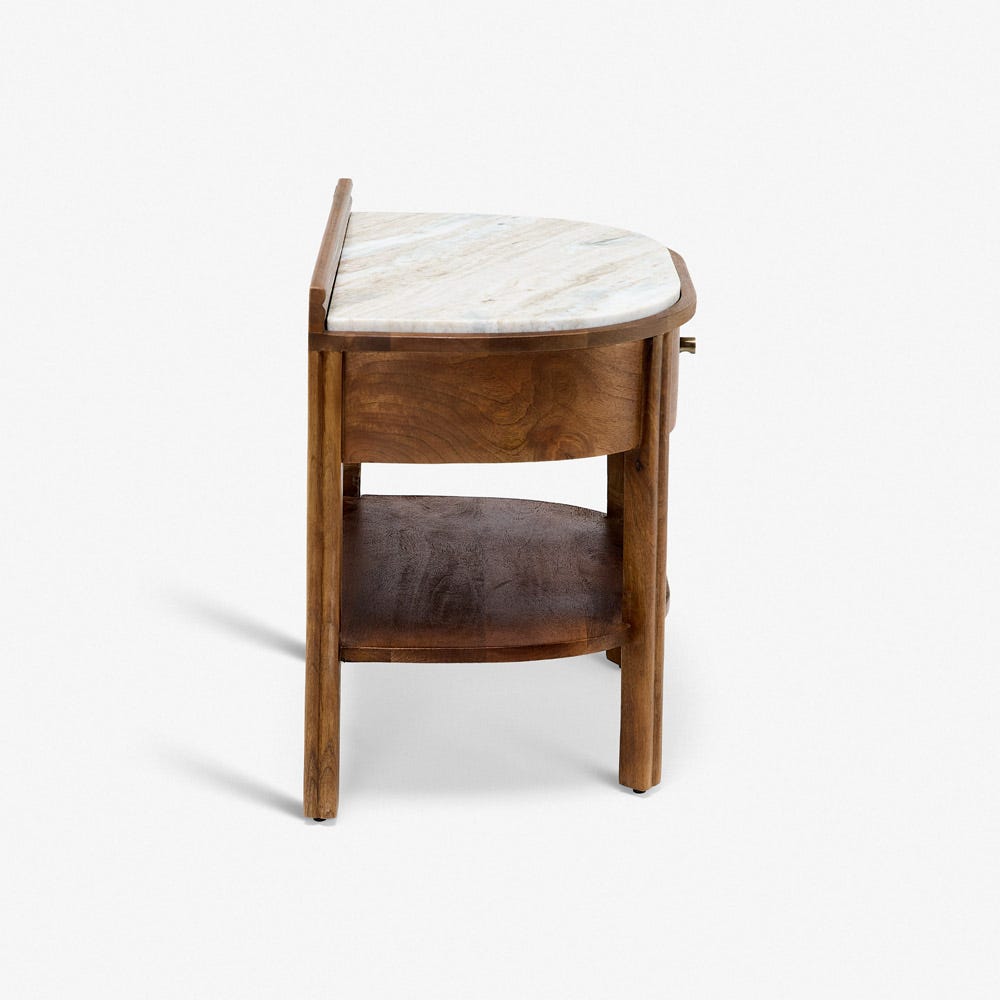 QUEENIE BEDSIDE TABLE