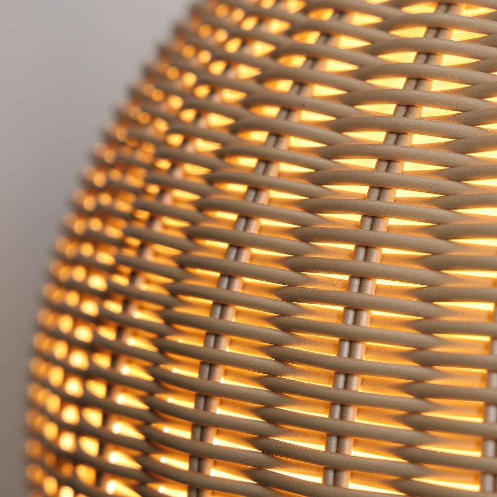 RAVELLO SESAME RATTAN 55CM PENDANT LIGHT