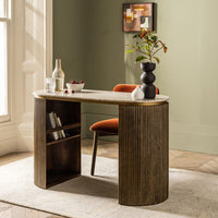 RONDO MARBLE DESK