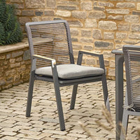 Savannah Rope Dining Chair - Oak