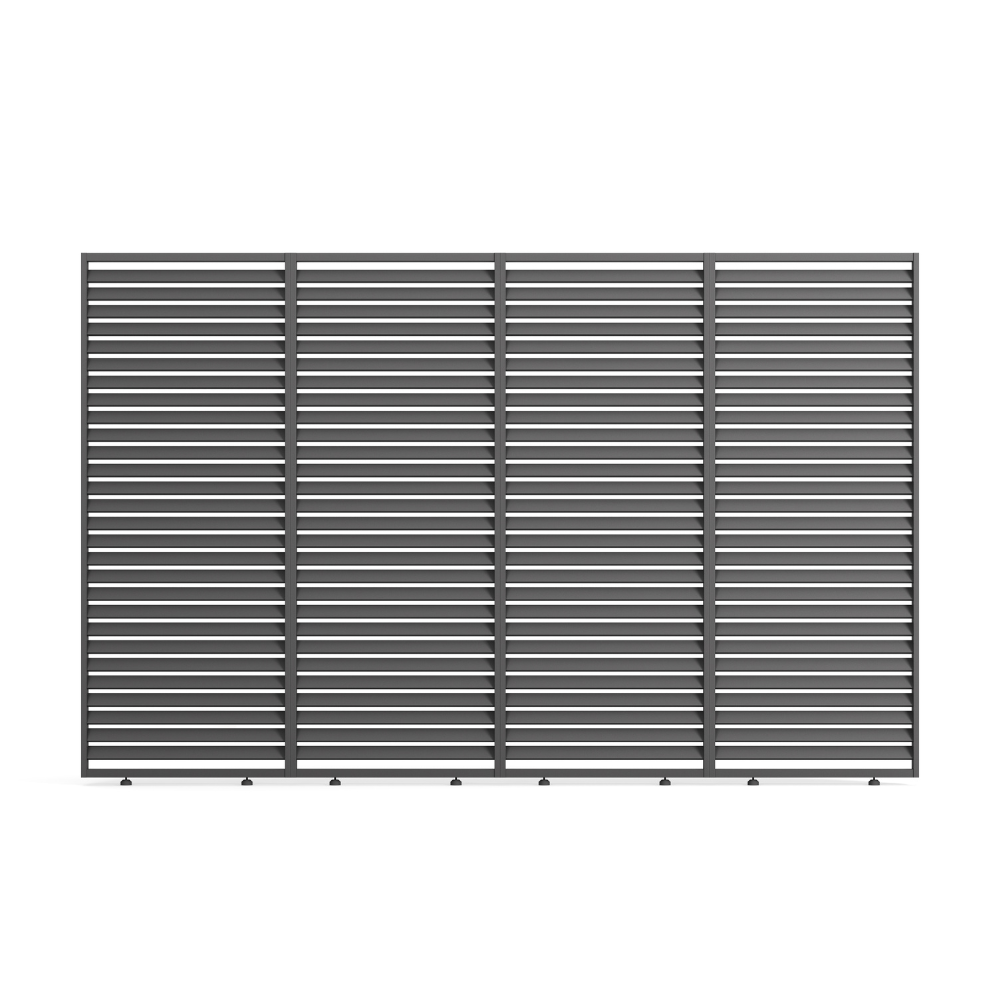 "SAVANNAH 4M FIXED SLATTED SIDE WALL 
"