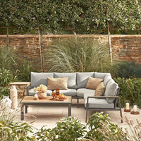 Savannah Rope Corner Lounge Set - Oak
