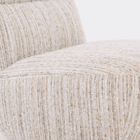 SUSIE SWIVEL CHAIR IN TEXTURED WEAVE