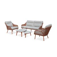 OLIVIA TERRACOTTA LOUNGE SET