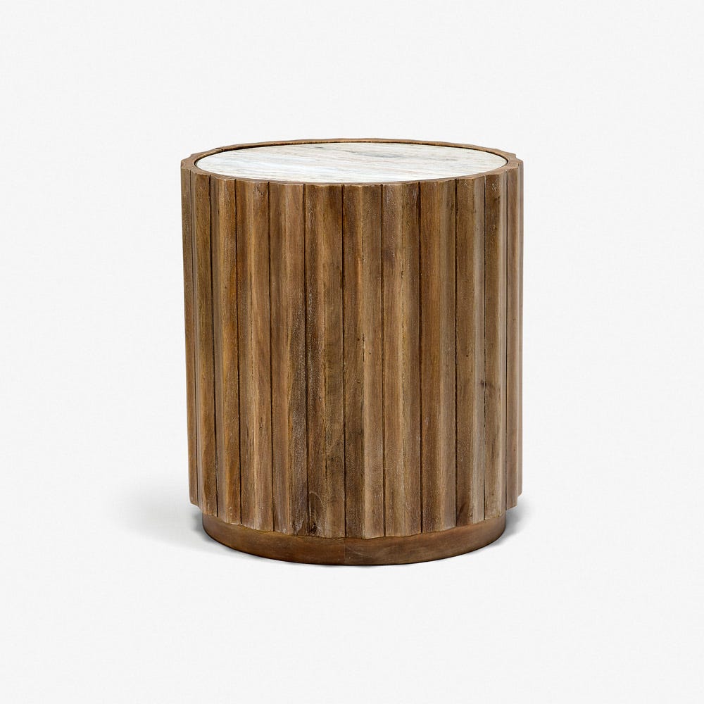 TREVISO BEDSIDE TABLE - NATURAL