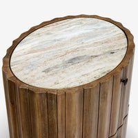 TREVISO BEDSIDE TABLE - NATURAL