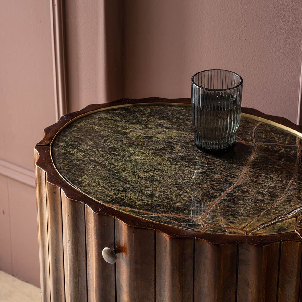 TREVISO BEDSIDE TABLE VINTAGE FINISH
