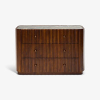TREVISO CHEST OF DRAWERS - BROWN