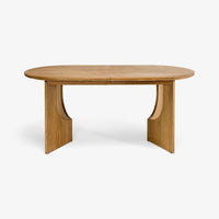 UMI SOLID OAK DINING TABLE