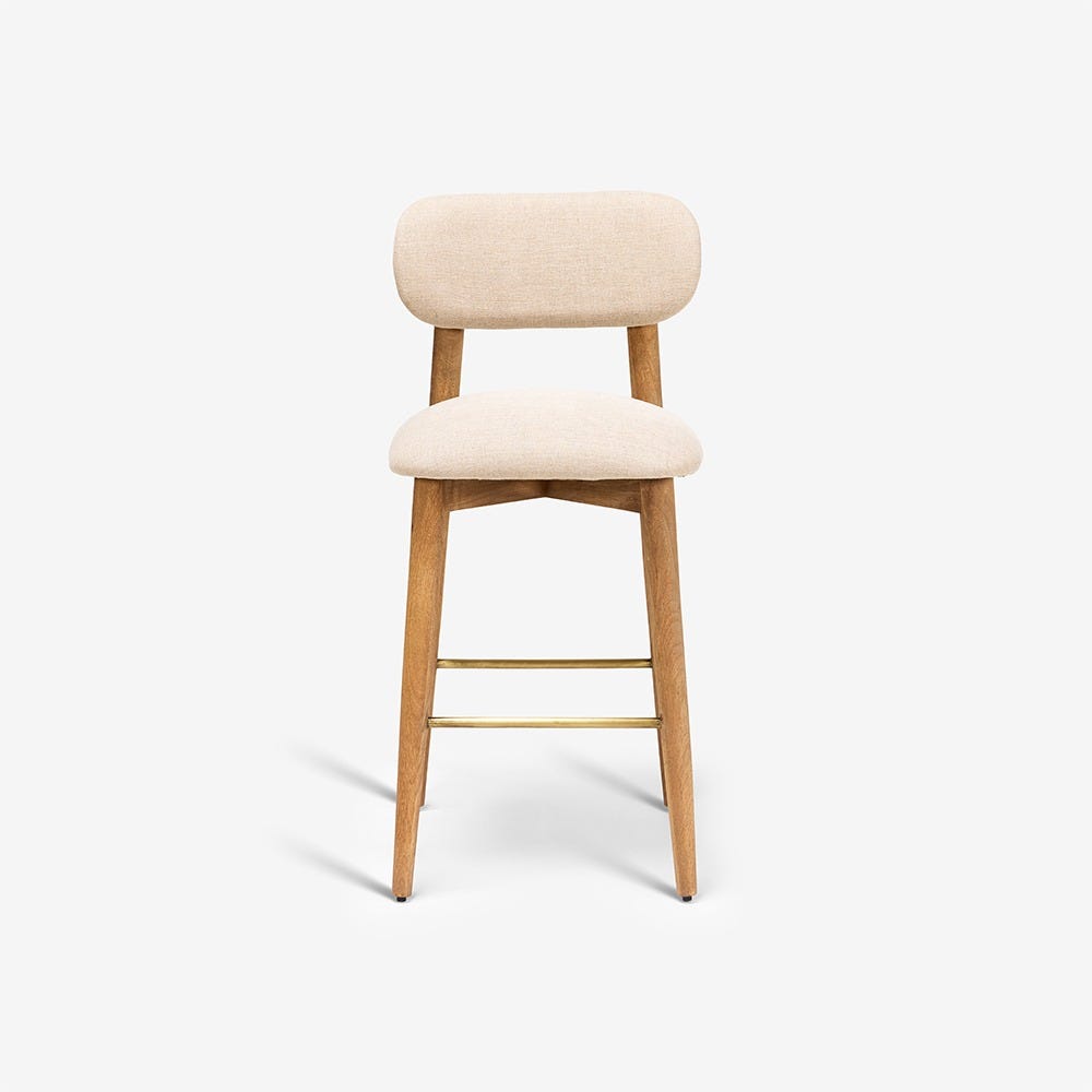 LAYLA BARSTOOL IN LINEN MIX