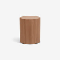 Maru Stool / Side Table - Clay Finish