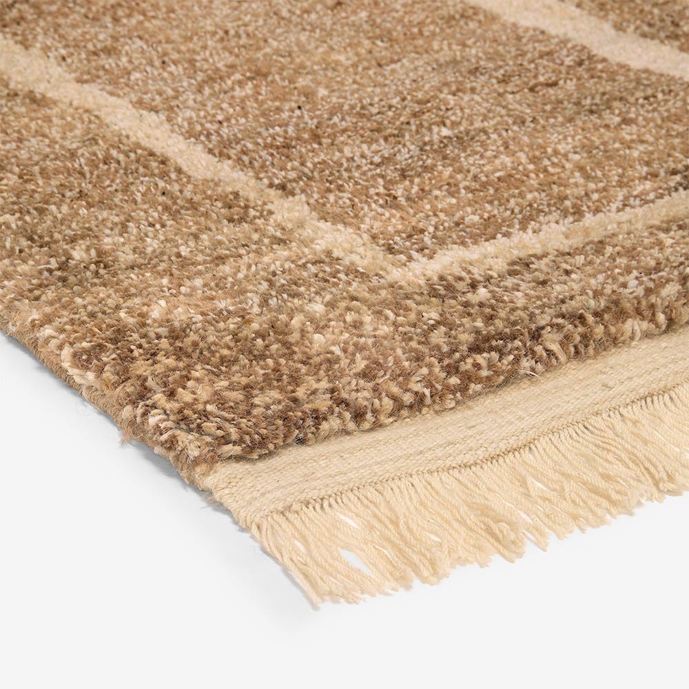 KATRIN JUTE KNOTTED RUG 170 X 240CM