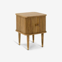 BYRON SIDE TABLE- MUTED OAK FINISH