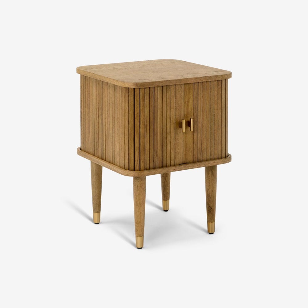 BYRON SIDE TABLE- MUTED OAK FINISH