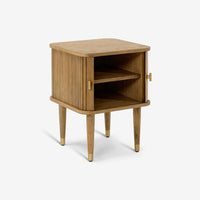 BYRON SIDE TABLE- MUTED OAK FINISH