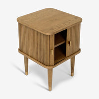 BYRON SIDE TABLE- MUTED OAK FINISH