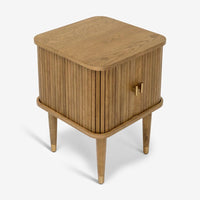 BYRON SIDE TABLE- MUTED OAK FINISH
