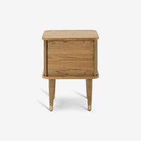 BYRON SIDE TABLE- MUTED OAK FINISH