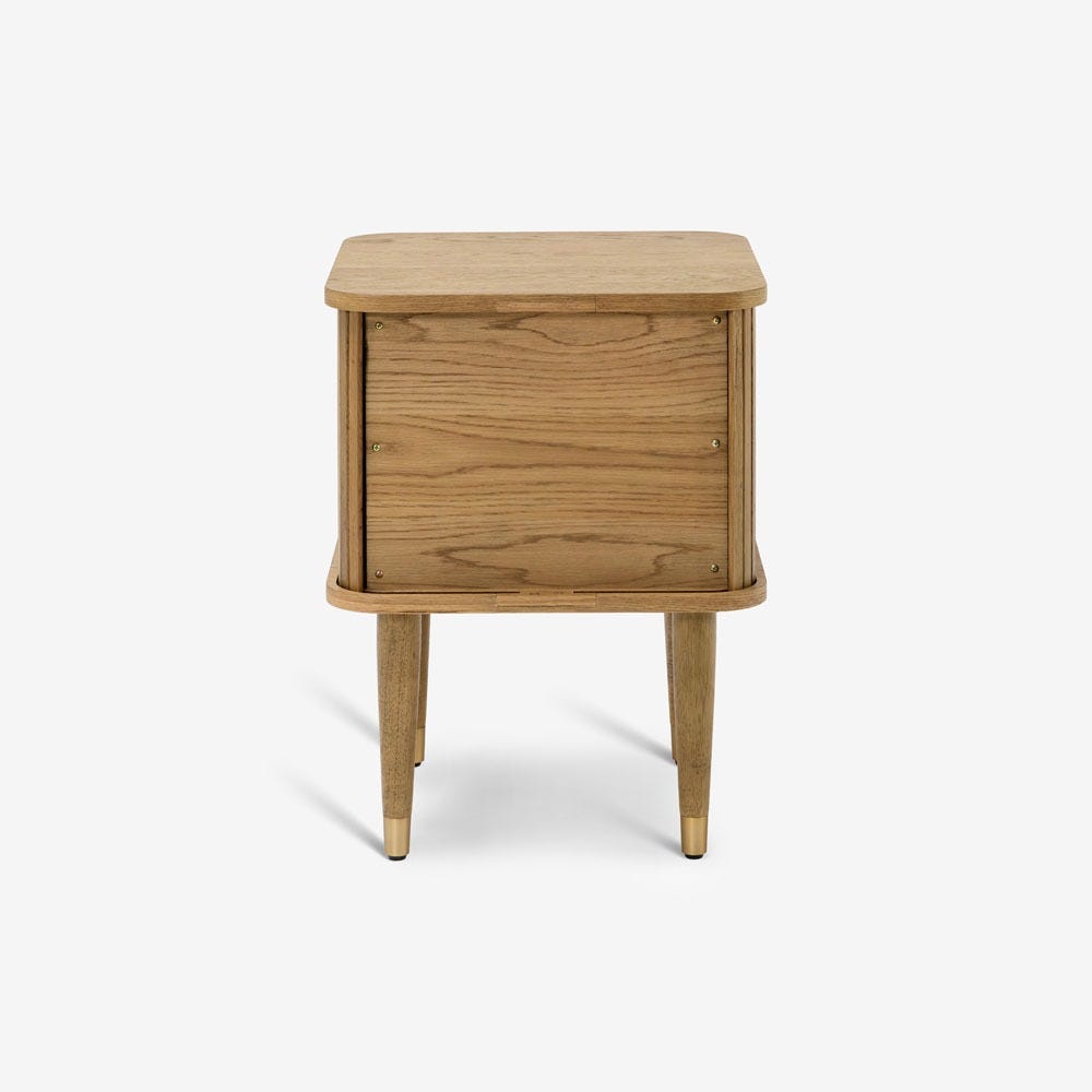 BYRON SIDE TABLE- MUTED OAK FINISH