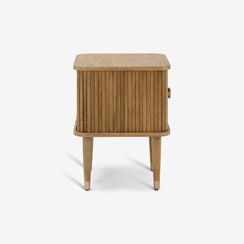 BYRON SIDE TABLE- MUTED OAK FINISH