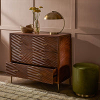 FANDANGO CHEST OF DRAWERS - VINTAGE STAIN