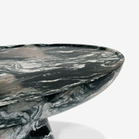 LUCY COFFEE TABLE IN GREEN MARBLE EFFECT
