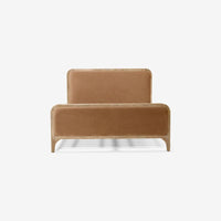 MABEL KINGSIZE BED IN NUDE VELVET