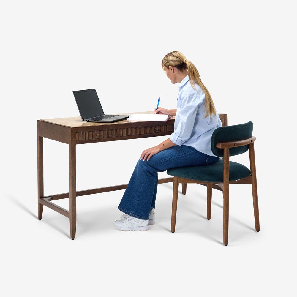 MIRABELLE TRAVERTINE DESK