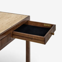 MIRABELLE TRAVERTINE DESK