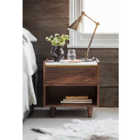 Deco Marble Bedside Table