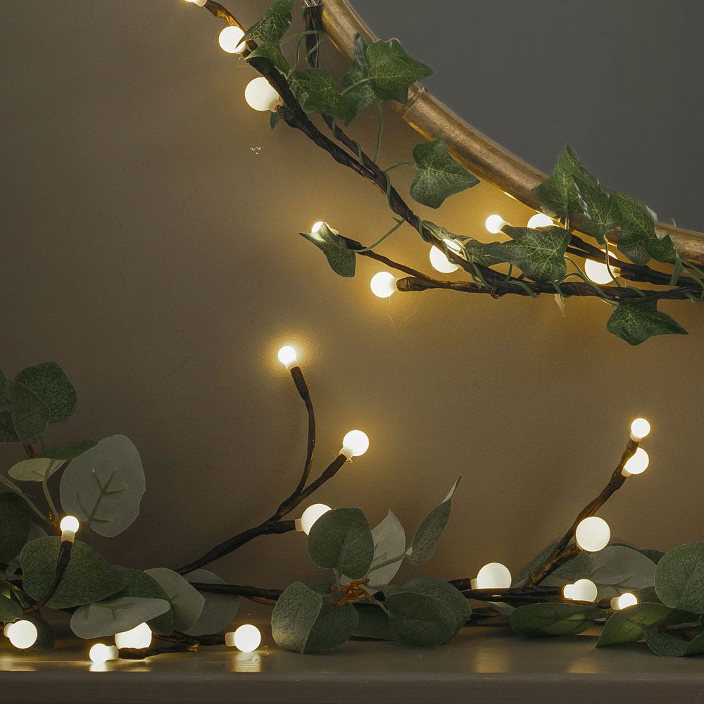 Eucalyptus Berry Garland - 1.8m Long