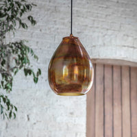 Burnished Pendant Lamp
