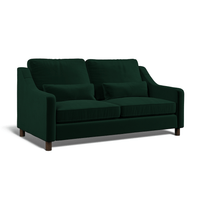 Hampton 3-Seat Sofa In Hunter Easy Care Velvet