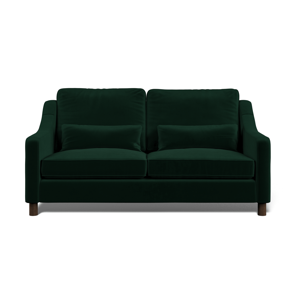 Hampton 3-Seat Sofa In Hunter Easy Care Velvet