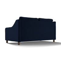 Hampton 3-Seat Sofa In Indigo Easy Care Velvet