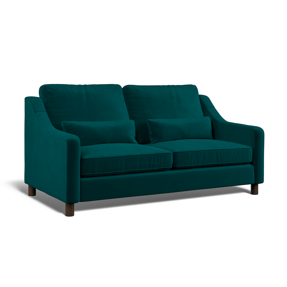 Hampton 3-Seat Sofa In Mallard Easy Care Velvet
