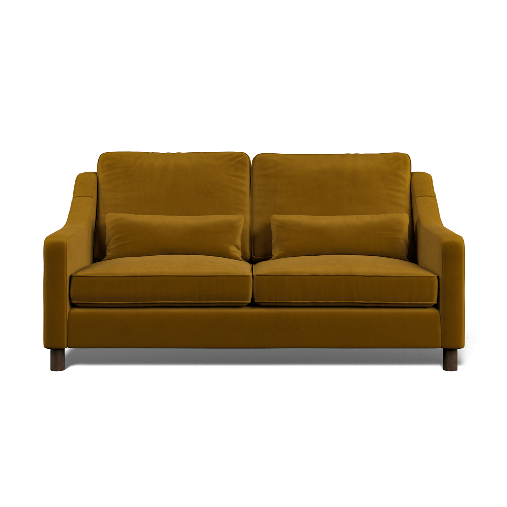 Hampton 3-Seat Sofa In Turmeric Easy Care Velvet
