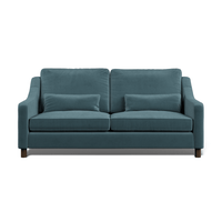 Hampton 4-Seat Sofa In Airforce Easy Care Velvet