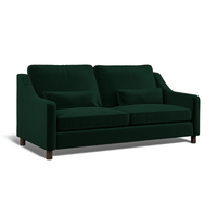Hampton 4-Seat Sofa In Hunter Easy Care Velvet