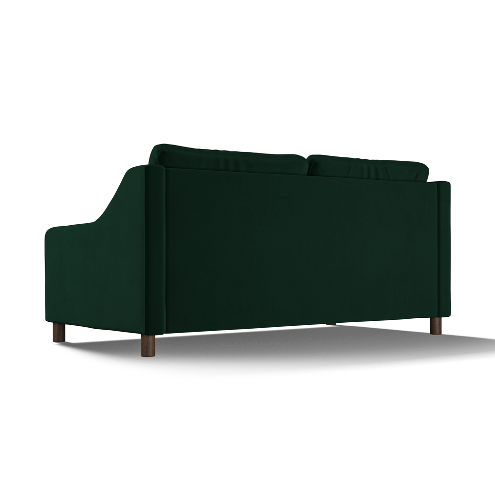 Hampton 4-Seat Sofa In Hunter Easy Care Velvet