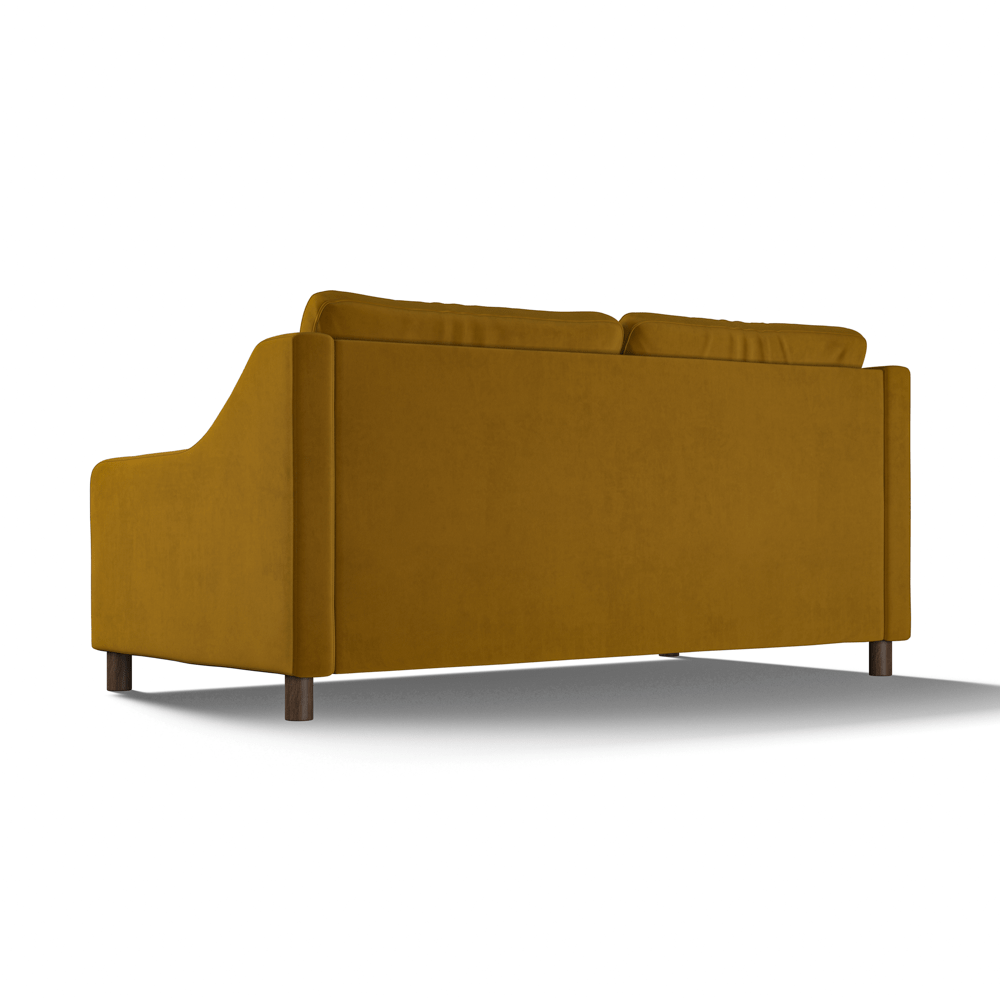 Hampton 4-Seat Sofa In Turmeric Easy Care Velvet