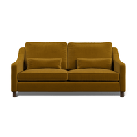 Hampton 4-Seat Sofa In Turmeric Easy Care Velvet