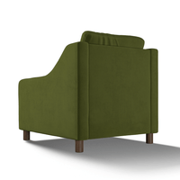 Hampton Armchair In Vine Eco Velvet