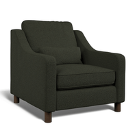 Hampton Armchair In Fern Boucle