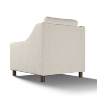 Hampton Armchair In Ivory Boucle