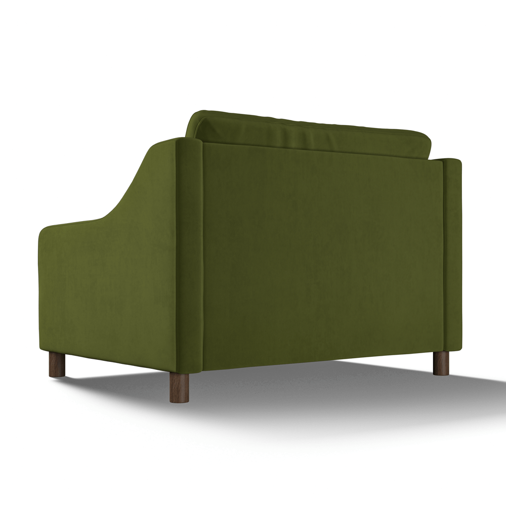 Hampton Loveseat In Vine Easy Care Velvet