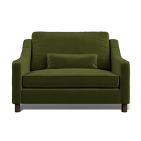 Hampton Loveseat In Vine Easy Care Velvet