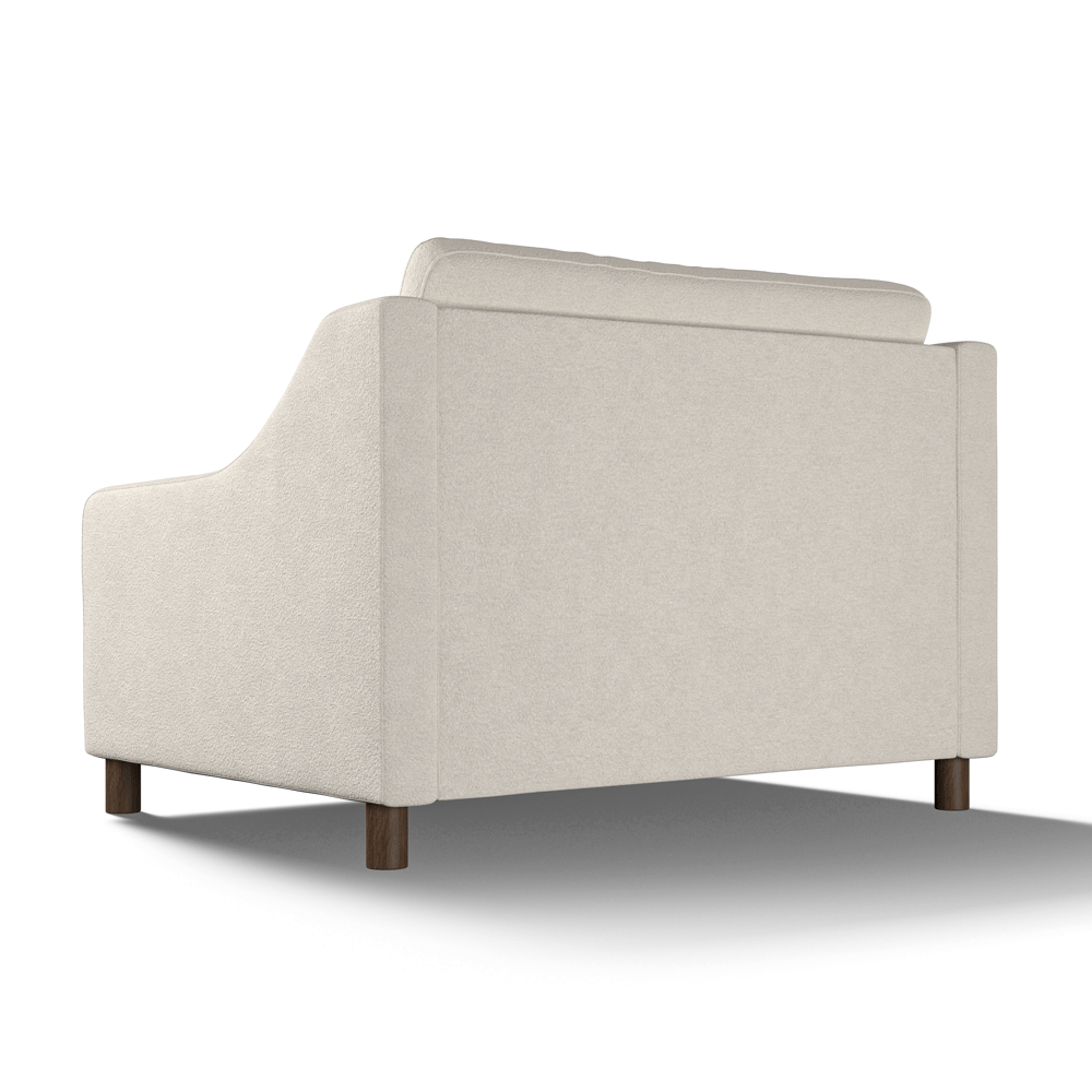 Hampton Loveseat In Ivory Boucle